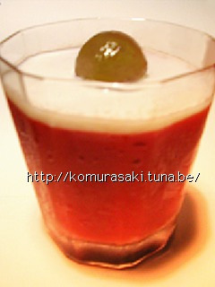 トマトゼリーを