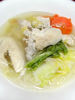 水炊きです♪